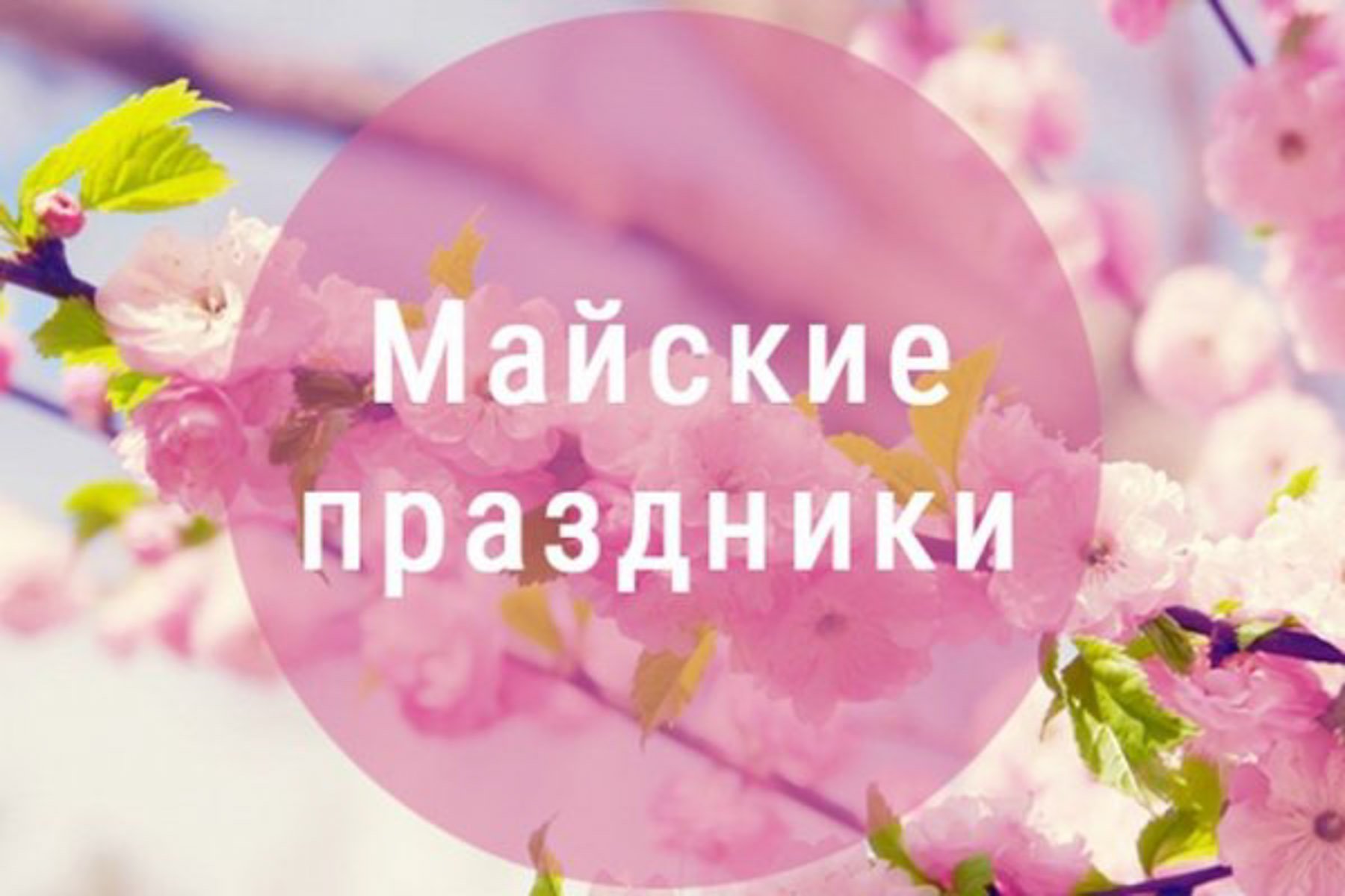 Майские праздники в 2021