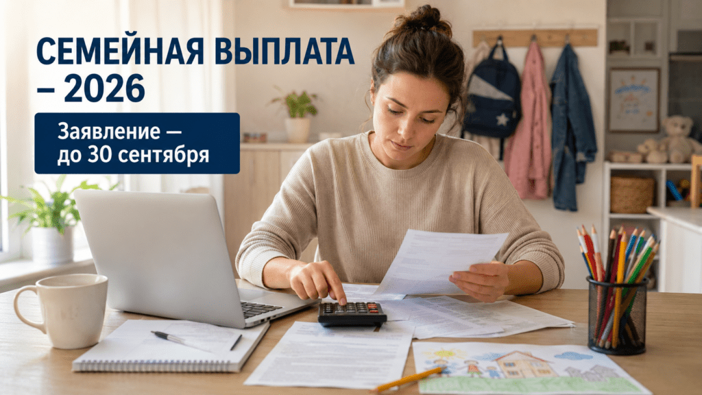 выплата семьям