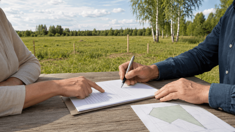 Договор купли-продажи земельного участка в 2026 году: образец для МФЦ и расписка