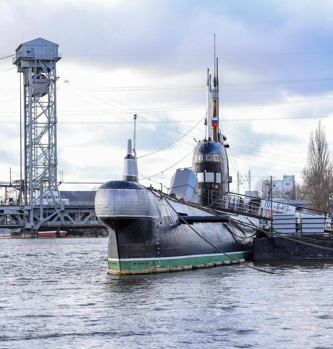 Подводная лодка-музей в Калининграде